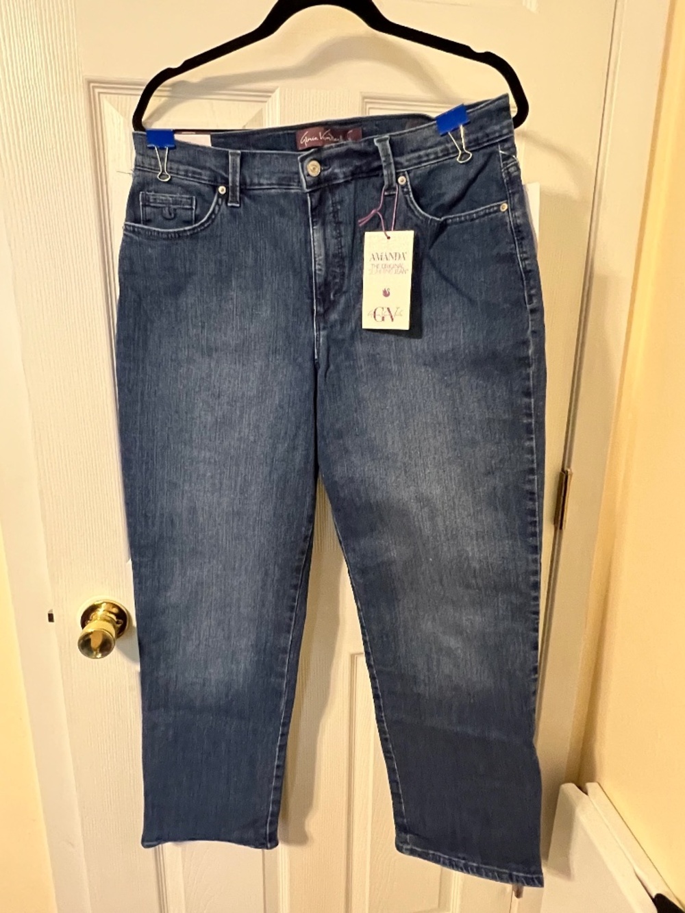 Amanda Gloria Vanderbilt Original Slimming Jean - 16 S